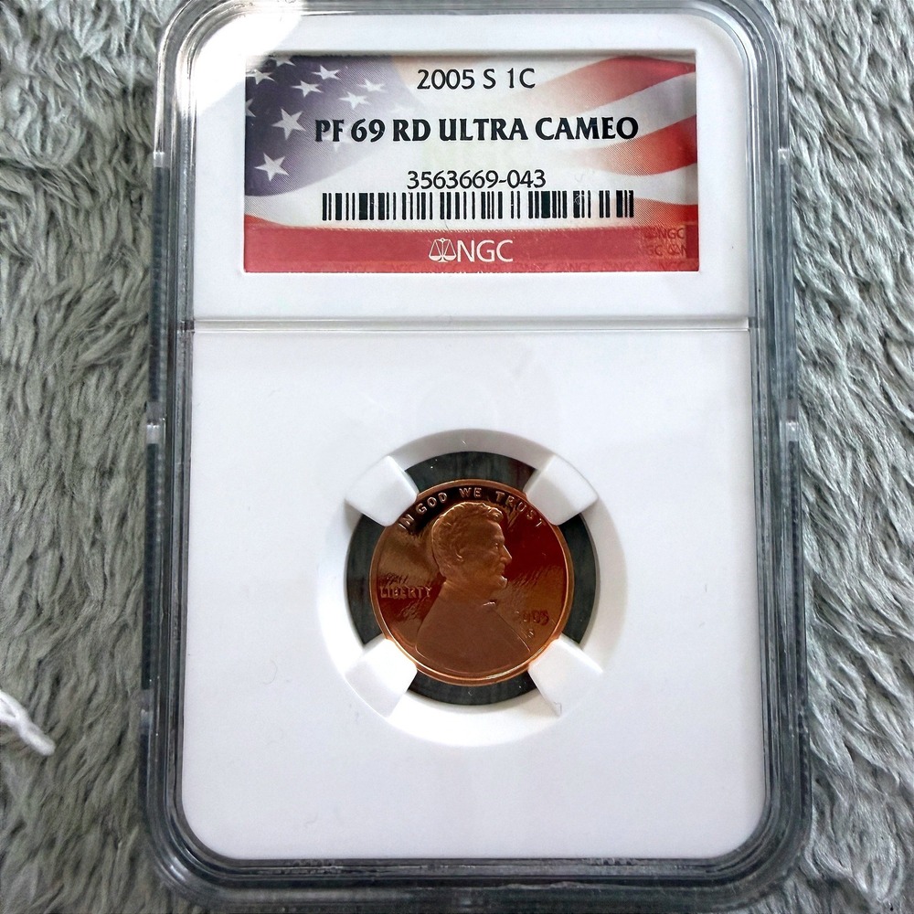 2005 S Lincoln Memorial Cent NGC PF 69 RD Ultra Cameo Proof Penny 3563669-043